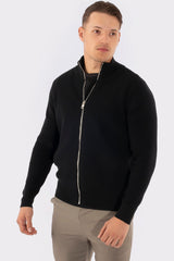 THE VALERIO FULL ZIP SWEATER - Vibes Fashion