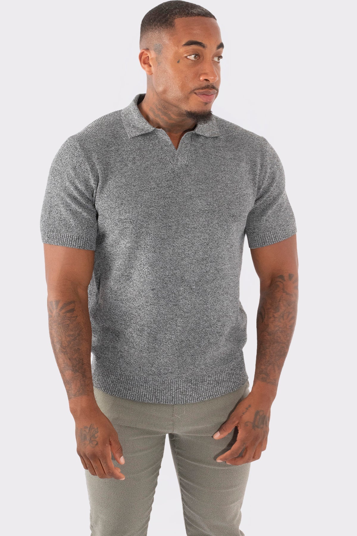 THE VENETO V NECK POLO - Vibes Fashion