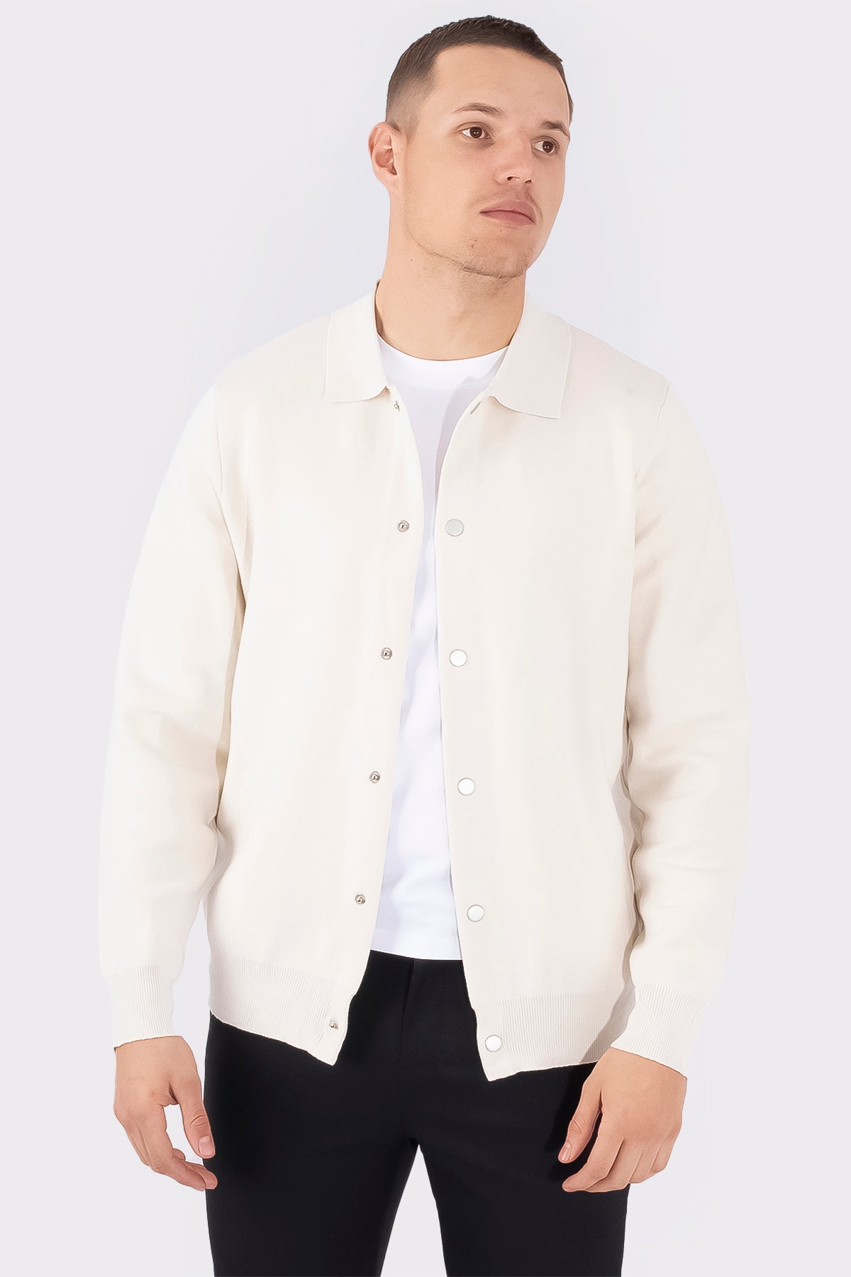 THE VENICE BUTTONED SWEATER - Vibes Fashion