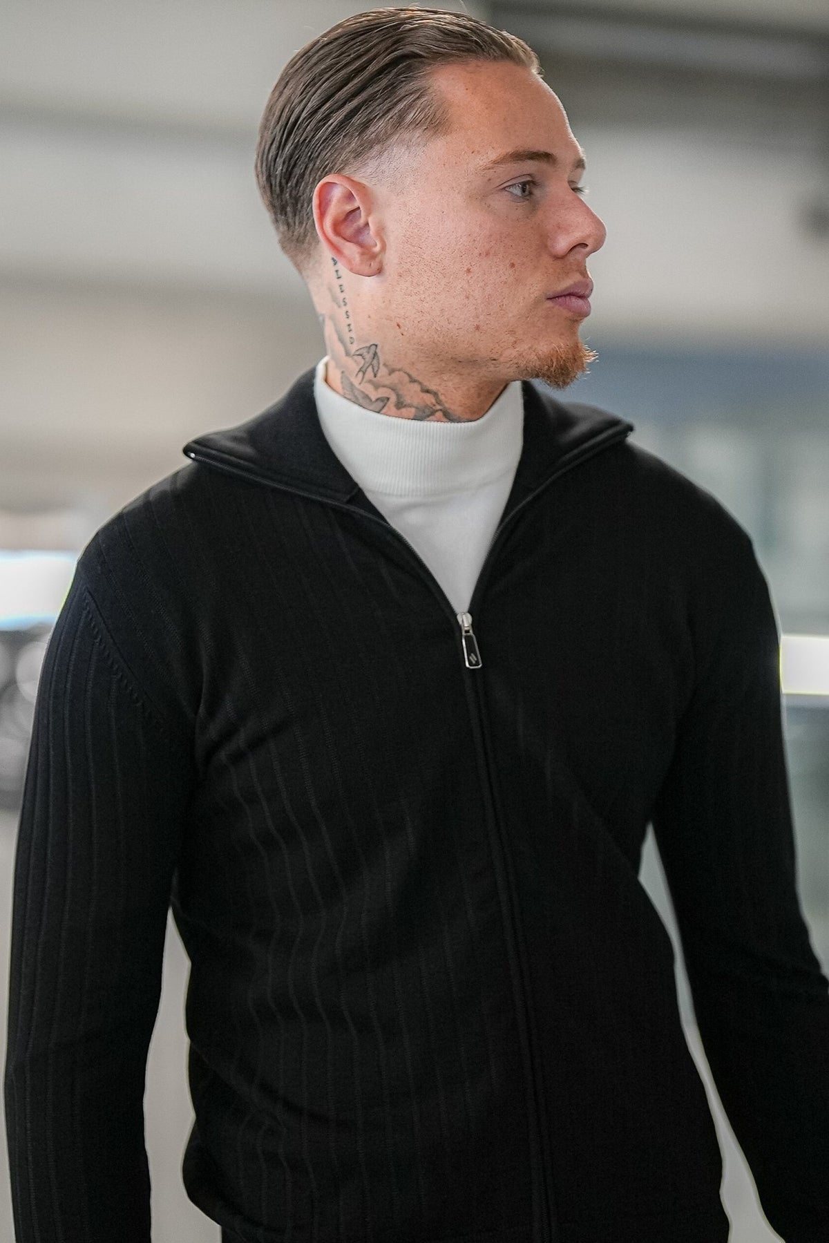 THE VENICE FULL ZIP SWEATER - Vibes Fashion