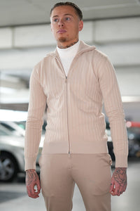 THE VENICE FULL ZIP SWEATER - Vibes Fashion