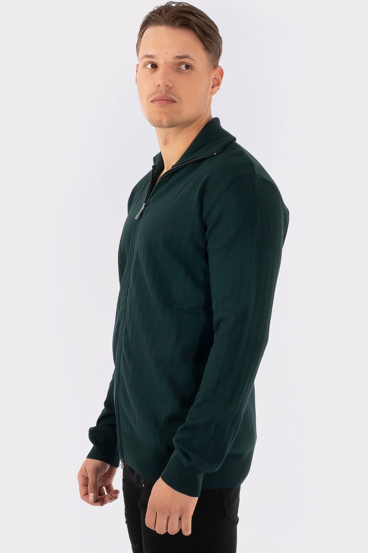 THE VENICE FULL ZIP SWEATER - Vibes Fashion