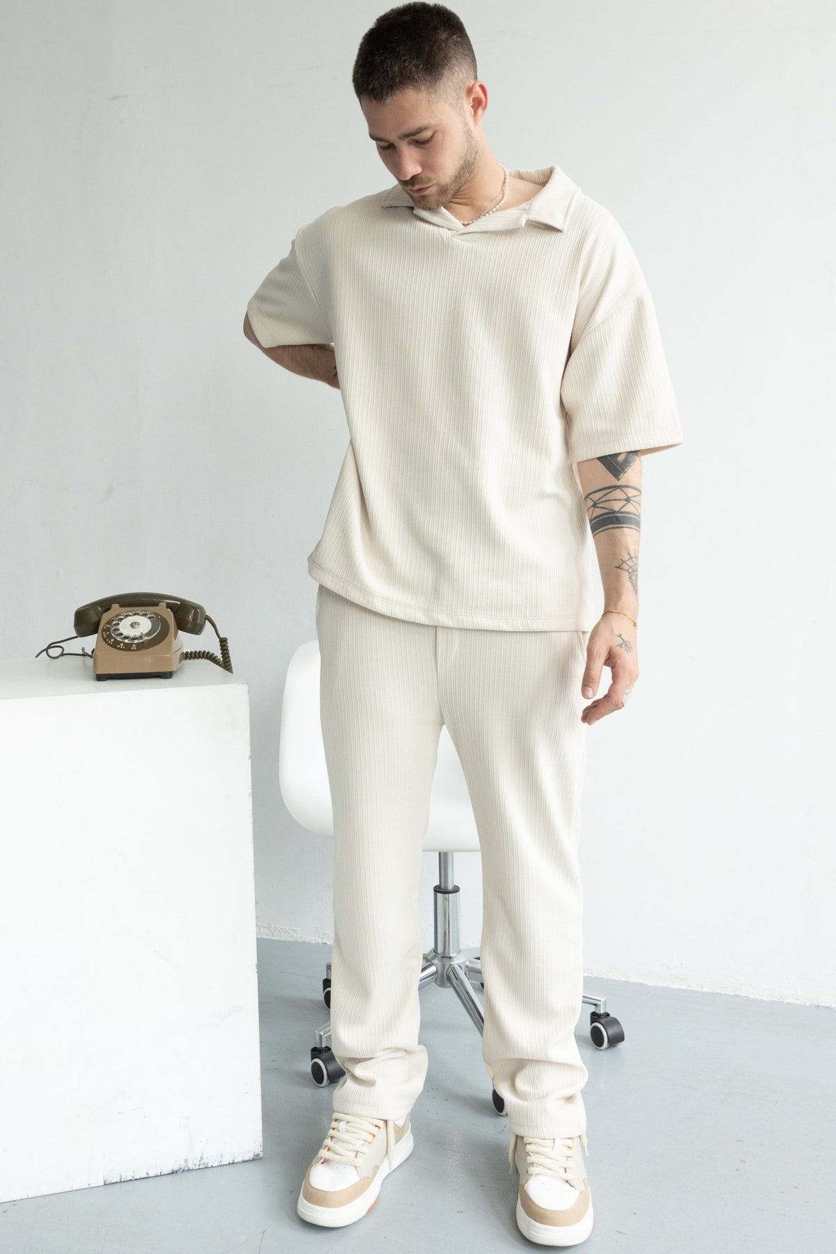 THE ZAMARO RIBBED SET - Vibes Fashion