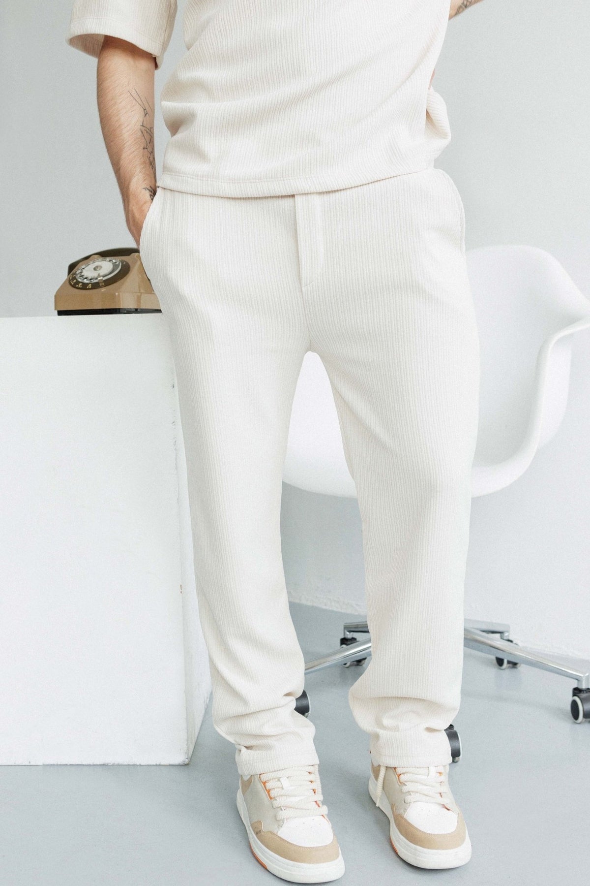 THE ZAMARO RIBBED SET - Vibes Fashion