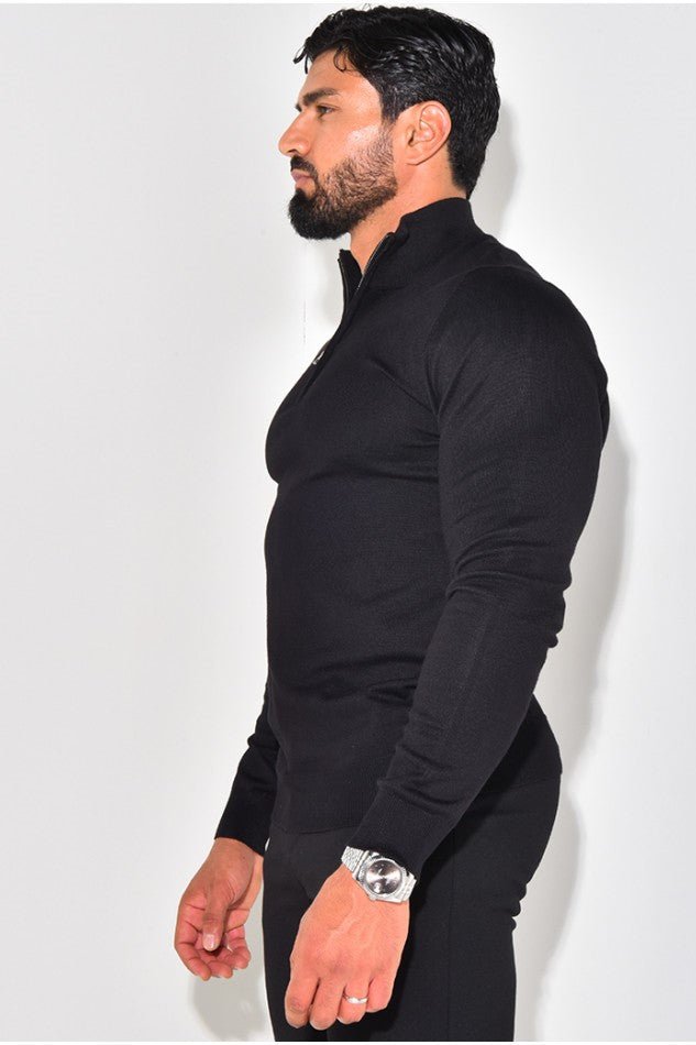 THE ZIPPED TURTLENECK - Vibes Fashion