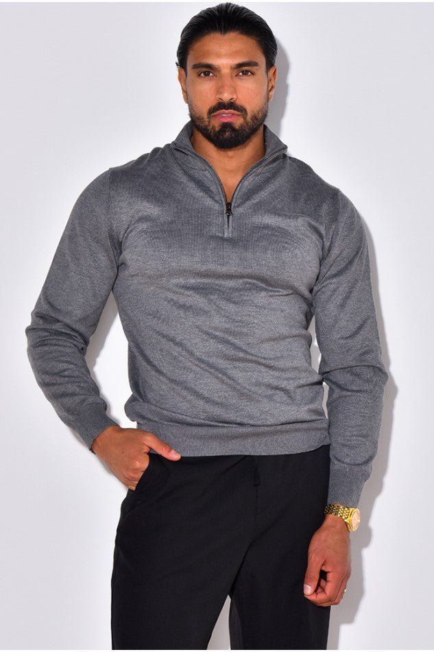 THE ZIPPED TURTLENECK - Vibes Fashion