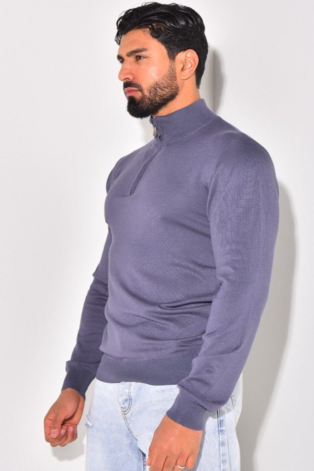 THE ZIPPED TURTLENECK - Vibes Fashion