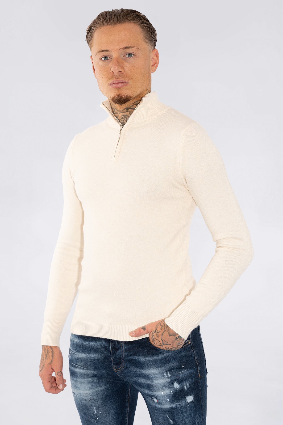 THE ZIPPED TURTLENECK - Vibes Fashion