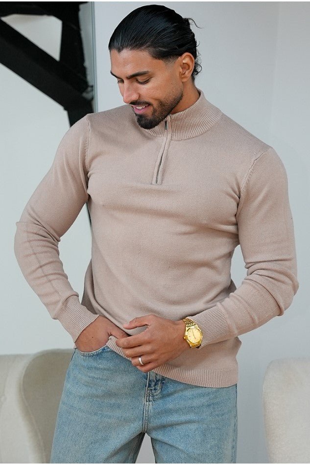 THE ZIPPED TURTLENECK - Vibes Fashion