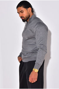 THE ZIPPED TURTLENECK - Vibes Fashion