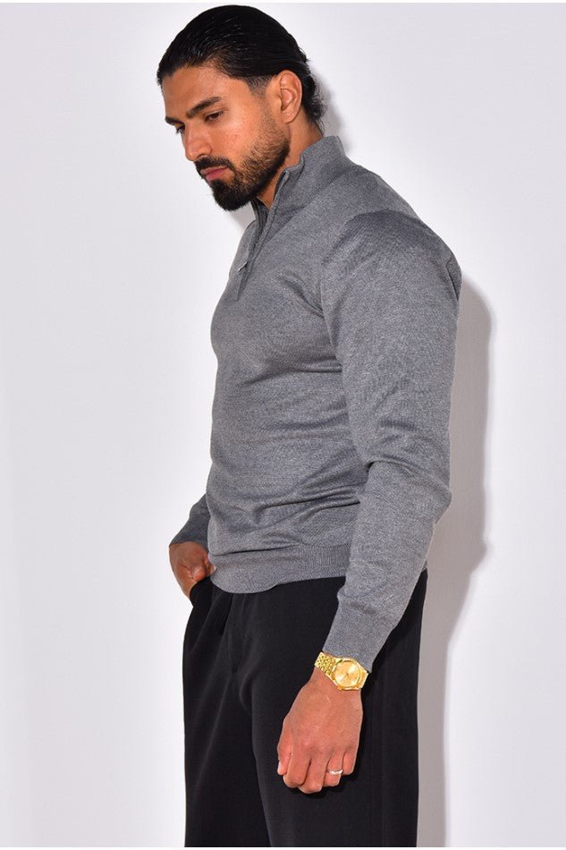 THE ZIPPED TURTLENECK - Vibes Fashion