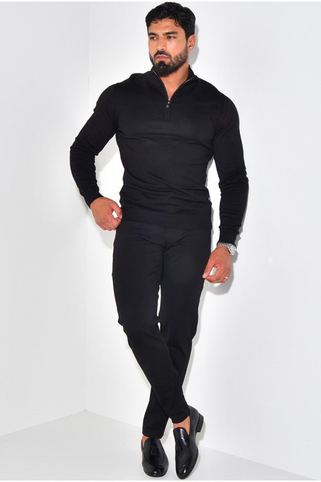 THE ZIPPED TURTLENECK - Vibes Fashion