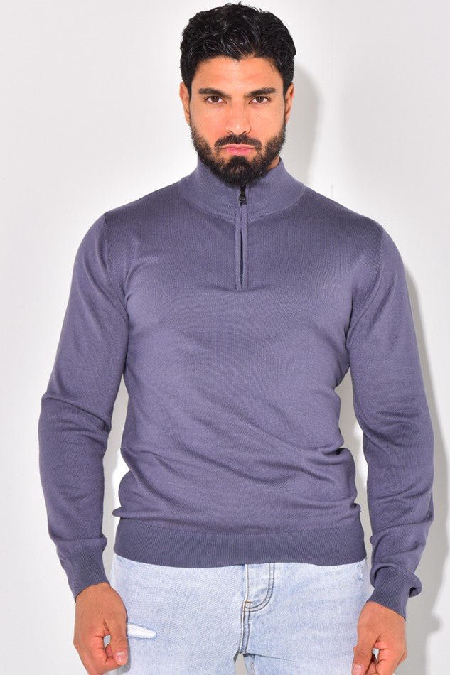 THE ZIPPED TURTLENECK - Vibes Fashion
