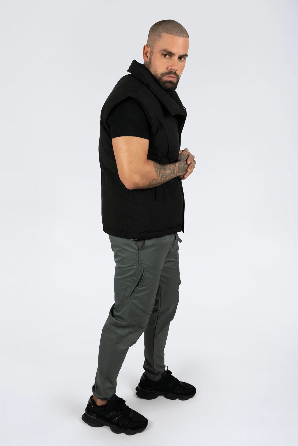 THE ZURICH LOOSE FIT BODYWARMER - Vibes Fashion