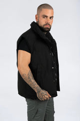 THE ZURICH LOOSE FIT BODYWARMER - Vibes Fashion