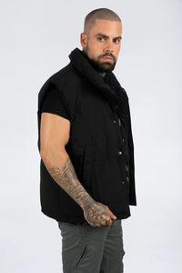 THE ZURICH LOOSE FIT BODYWARMER - Vibes Fashion