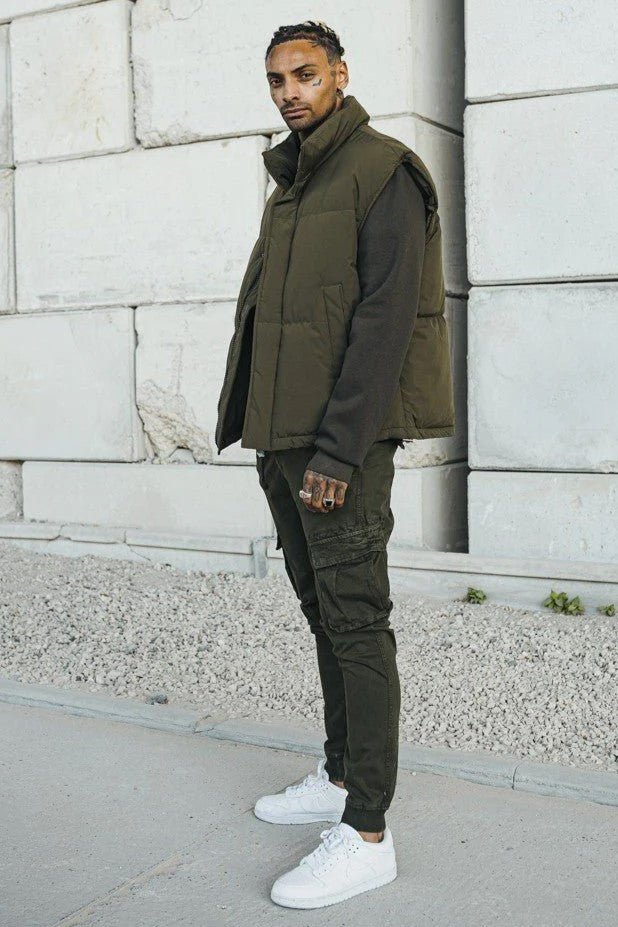 THE ZURICH LOOSE FIT BODYWARMER - Vibes Fashion