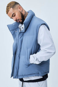 THE ZURICH LOOSE FIT BODYWARMER - Vibes Fashion