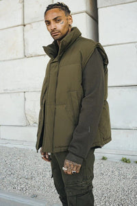 THE ZURICH LOOSE FIT BODYWARMER - Vibes Fashion