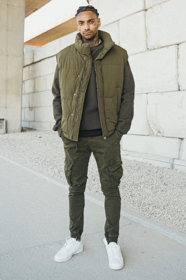 THE ZURICH LOOSE FIT BODYWARMER - Vibes Fashion