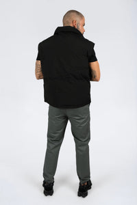THE ZURICH LOOSE FIT BODYWARMER - Vibes Fashion