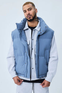 THE ZURICH LOOSE FIT BODYWARMER - Vibes Fashion