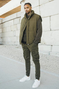 THE ZURICH LOOSE FIT BODYWARMER - Vibes Fashion
