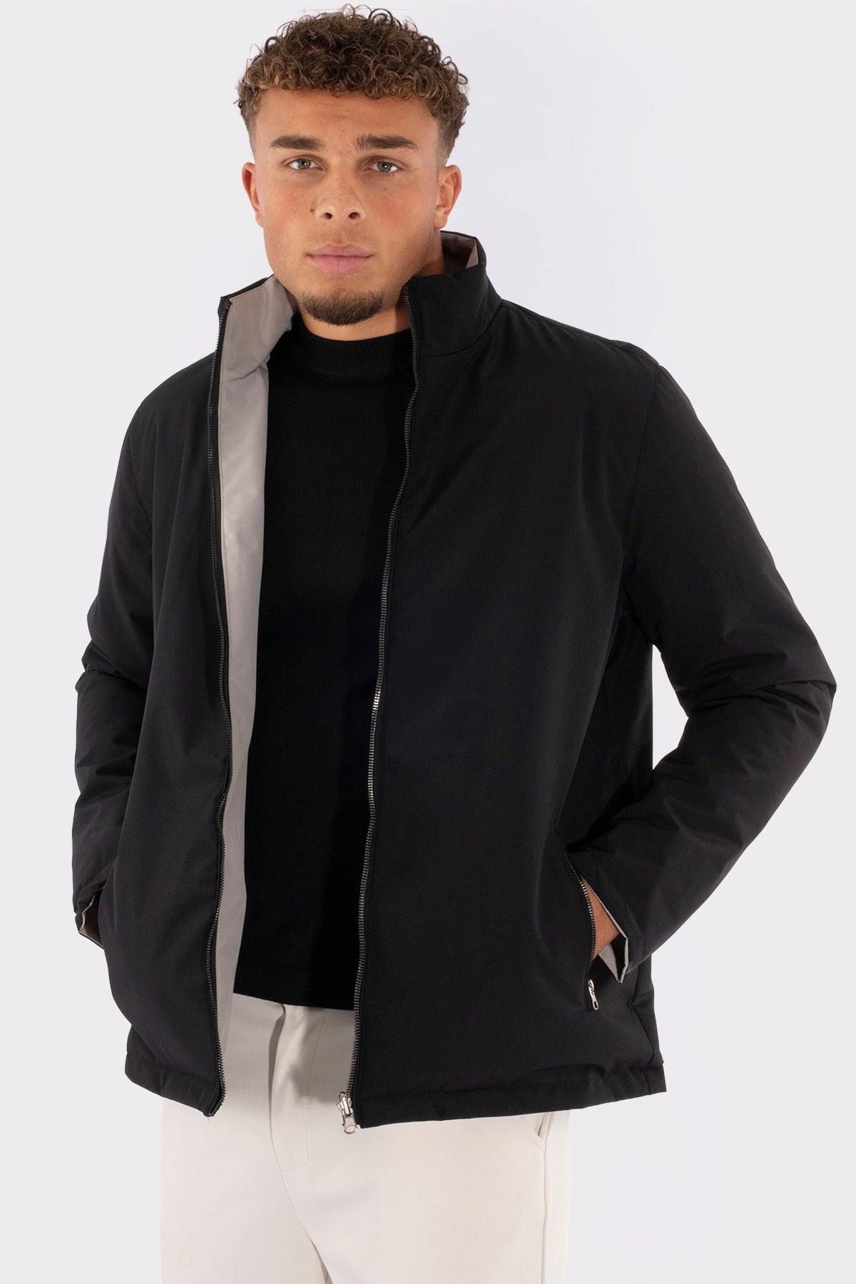THE ZURICH REVERSIBLE JACKET - Vibes Fashion