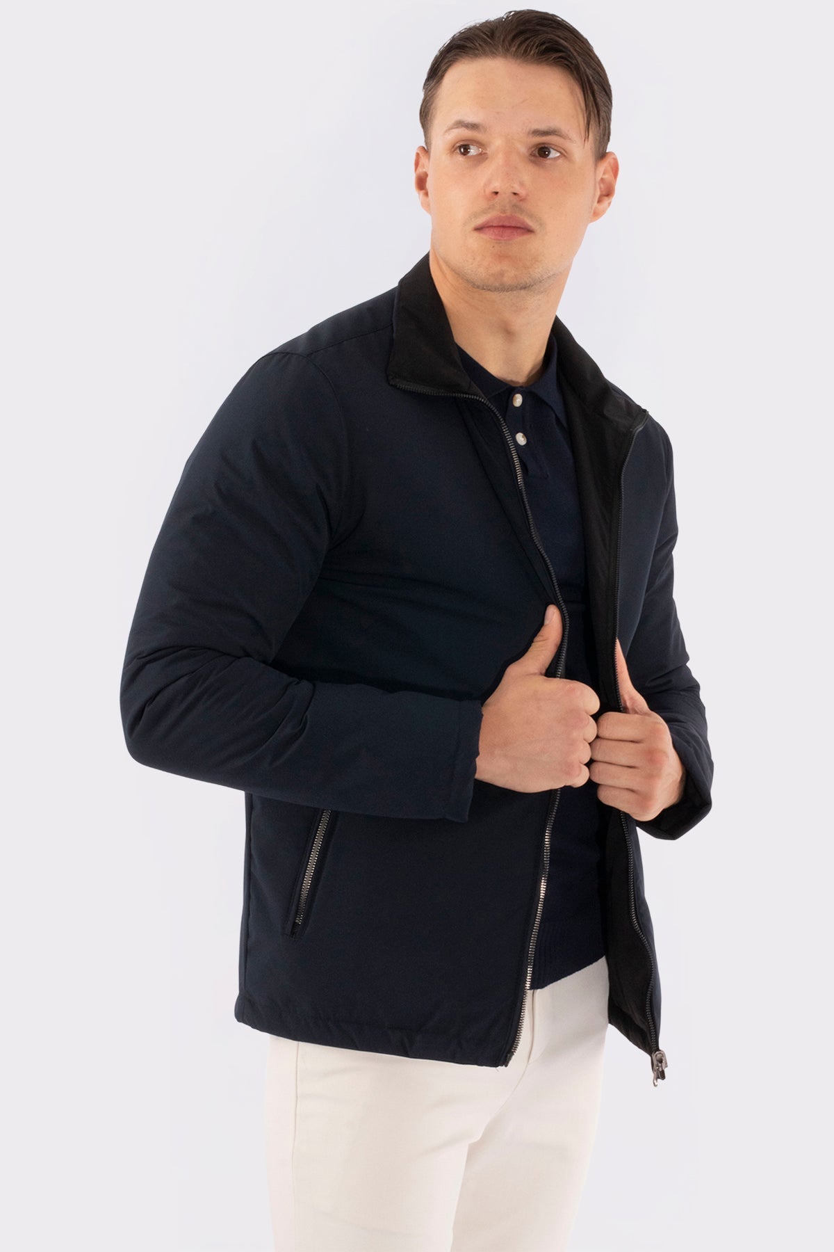 THE ZURICH REVERSIBLE JACKET - Vibes Fashion