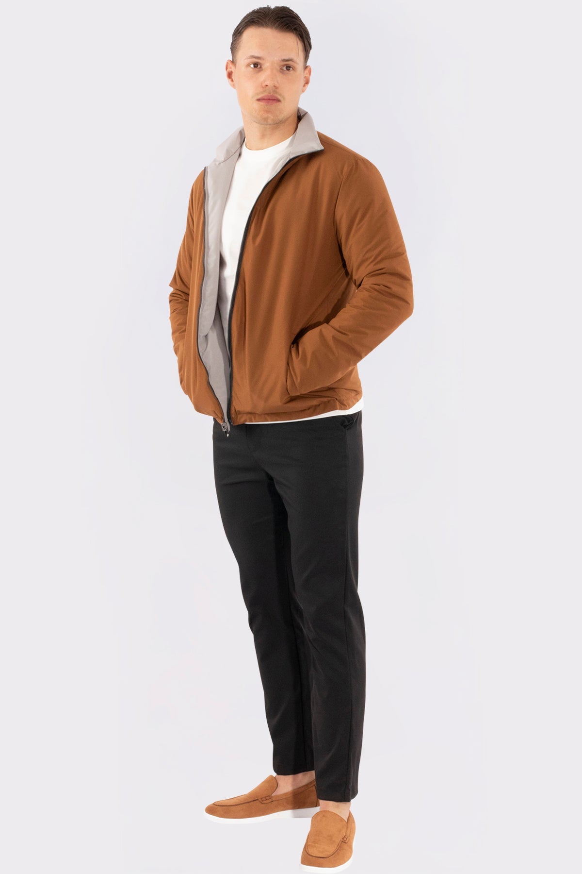 THE ZURICH REVERSIBLE JACKET - Vibes Fashion