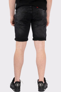 VIBES ICON STRETCH SHORT JEANS - Vibes Fashion
