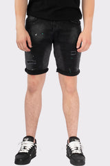 VIBES ICON STRETCH SHORT JEANS - Vibes Fashion