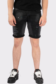 VIBES ICON STRETCH SHORT JEANS - Vibes Fashion