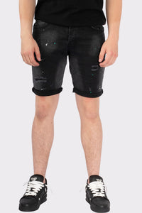VIBES ICON STRETCH SHORT JEANS - Vibes Fashion