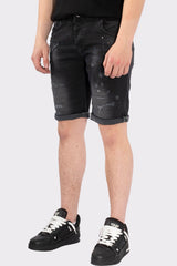 VIBES ICON STRETCH SHORT JEANS - Vibes Fashion
