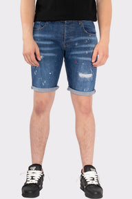 VIBES ICON STRETCH SHORT JEANS - Vibes Fashion