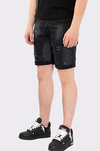 VIBES ICON STRETCH SHORT JEANS - Vibes Fashion