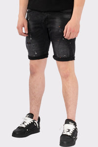 VIBES ICON STRETCH SHORT JEANS - Vibes Fashion
