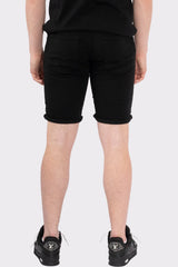 VIBES ICON STRETCH SHORT JEANS - Vibes Fashion