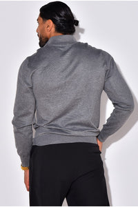 THE ZIPPED TURTLENECK