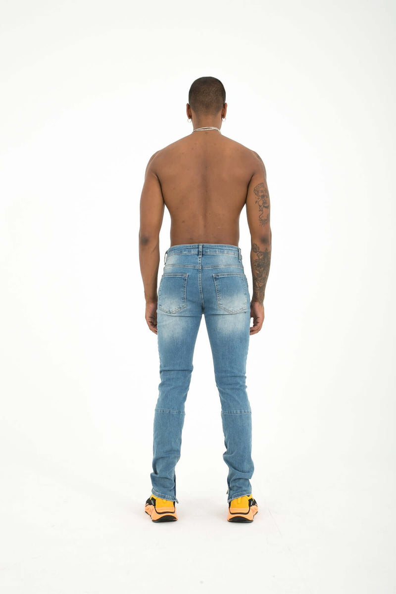 Stretch SlimFit Flared Jeans 'Anapos' voor Heren - Herenkleding Vibes Fashion