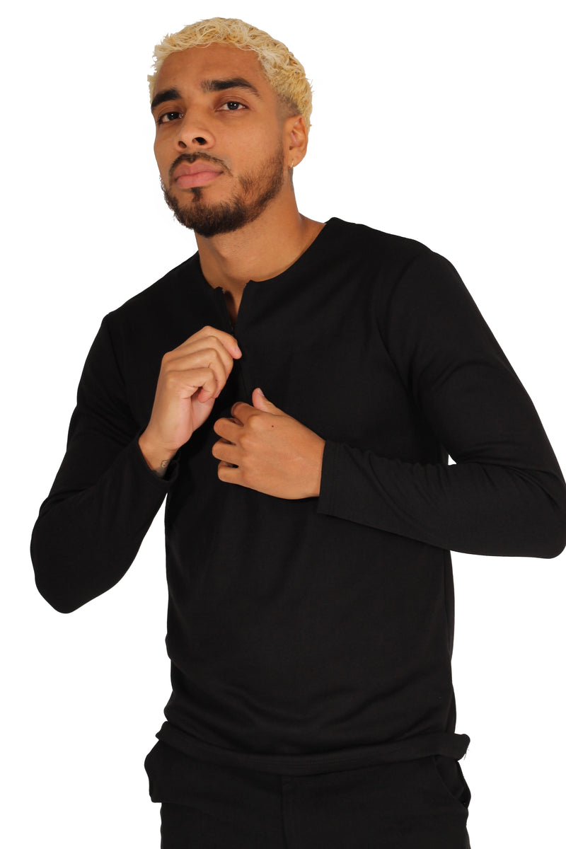 DeHalfzipped Sweater voor Heren - Trui met Korte Ritssluiting - Herenkleding Vibes Fashion