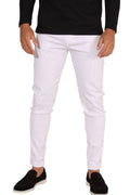 Gestreept Chino Pantalon voor Heren - Stretch Broek voor Mannen - Herenkleding Vibes Fashion
