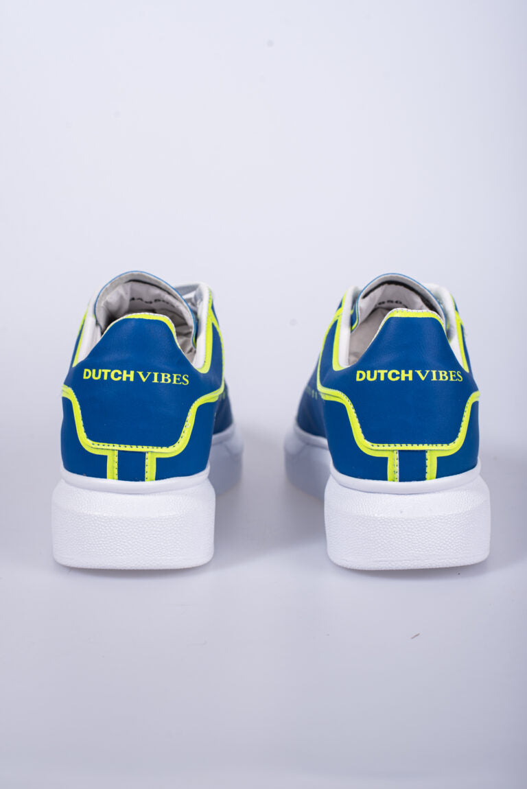 'Dutchvibes' Sneakers voor Heren - Striped met Zachte Witte Zool - Herenkleding Vibes Fashion