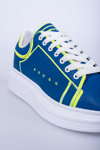 'Dutchvibes' Sneakers voor Heren - Striped met Zachte Witte Zool - Herenkleding Vibes Fashion (6850676654163)