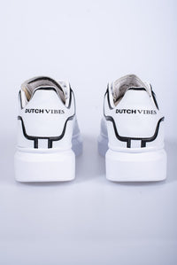 'Dutchvibes' Sneakers voor Heren - Striped met Zachte Witte Zool - Herenkleding Vibes Fashion (6850676654163)