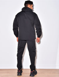 2-Delig Cargo Pak Heren ´the Stuttgart´ met Capuchon en Borstzakken - Herenkleding Vibes Fashion (6920382447699)