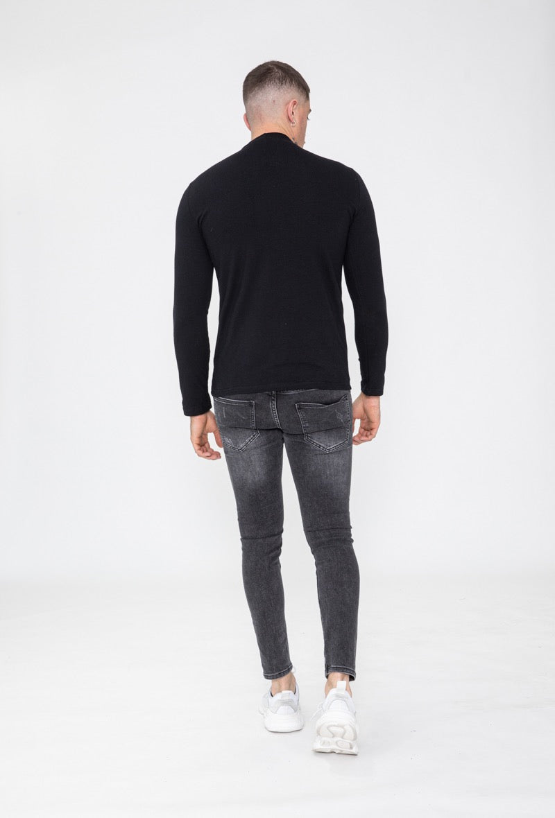 Stijlvolle Turleneck-Island Trui - Herenkleding Vibes Fashion (6879489392723)