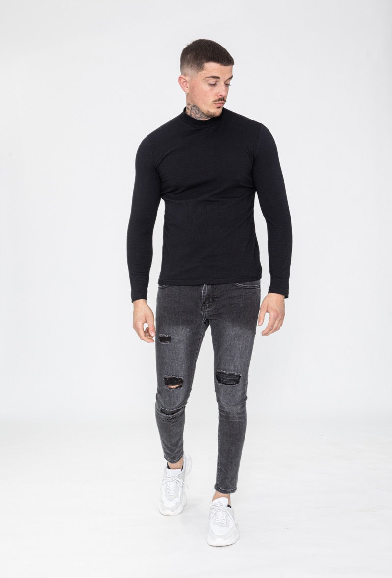 Stijlvolle Turleneck-Island Trui - Herenkleding Vibes Fashion (6879489392723)