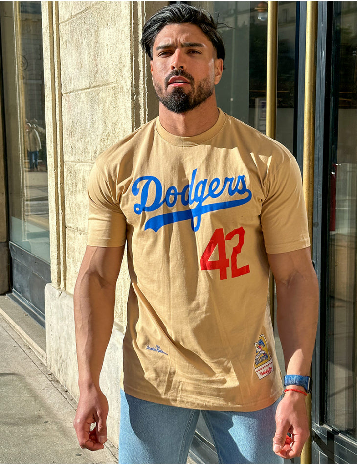 The Dodgers 42 T-Shirt - Herenkleding Vibes Fashion